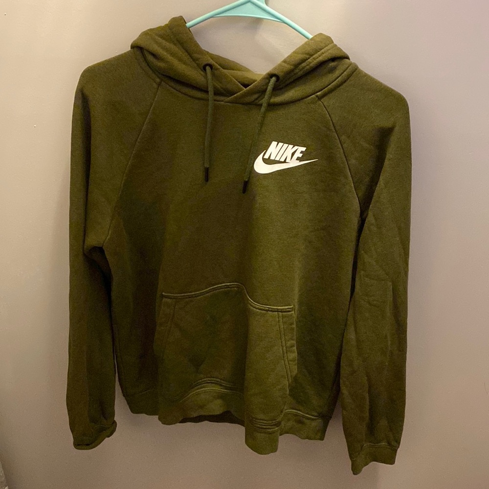 Green Nike Hoodie
